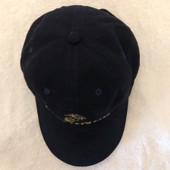 HeadToToe for U.S. Marine Corp Adjustable Navy Blue & Gold Ball Cap - Picture 4 of 14